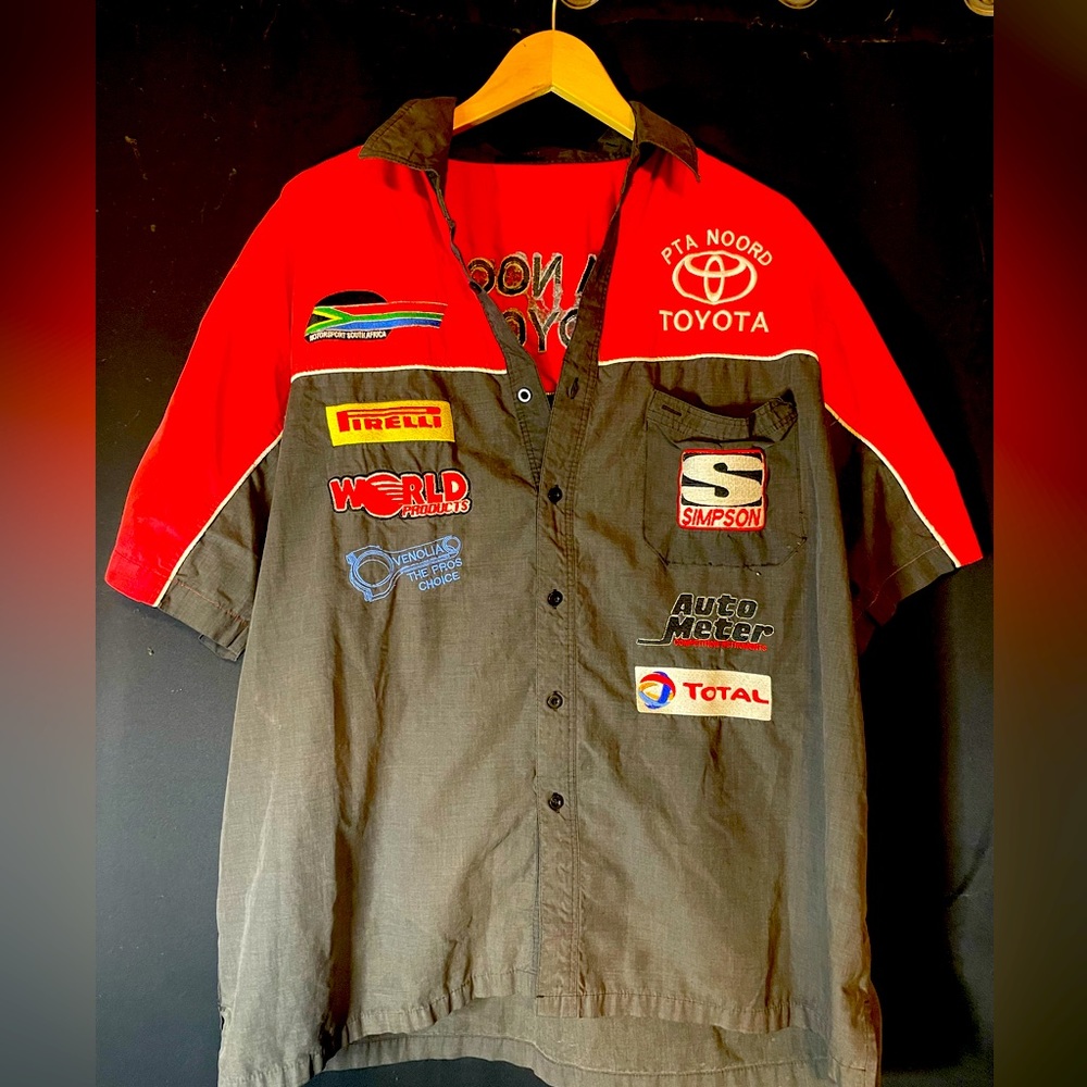 Motorsport button up, XL. PTA Noord Toyota.